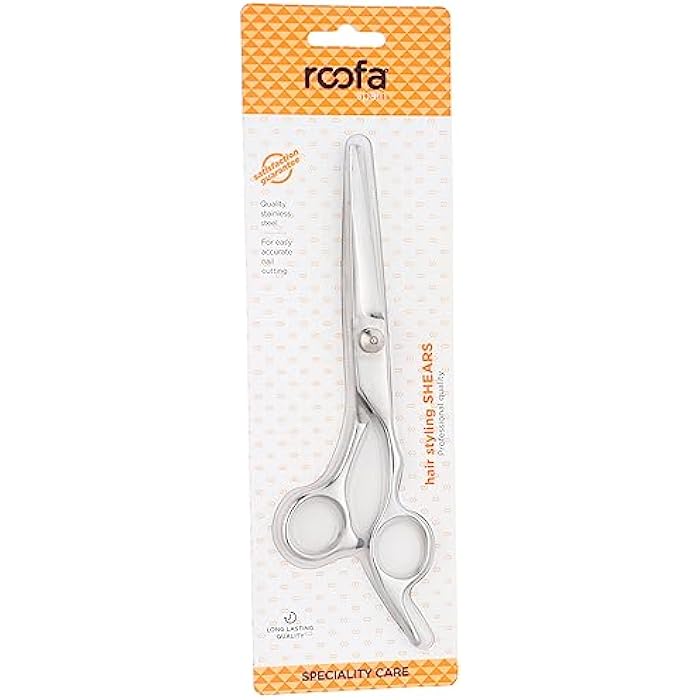 Roofa Spain Hiar Scissor stainless steel - Silver -005SC - Image 2
